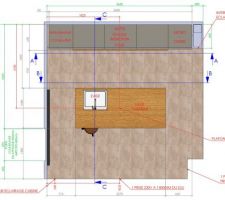 Plan du projet de cuisine