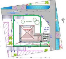 Plan d'implantation de la maison