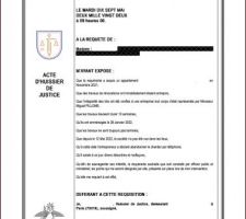 Constat d'huissier de justice détaillant les malfaçons sur 92 pages