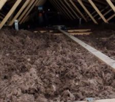 Isolation apr&egrave;s passage de l'&eacute;lectricien.