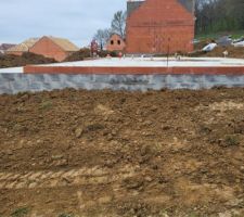 Début des travaux vides sanitaire