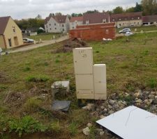 Terrassement avant la pose des fondations