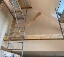 Preparation lasure charpente