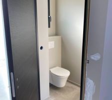 Pose sanitaires, portes