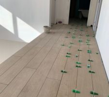 Carrelage Étage imitation parquet