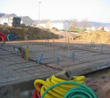 Vide sanitaire en attente de b&eacute;ton