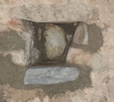 Petite cavité dans le mur