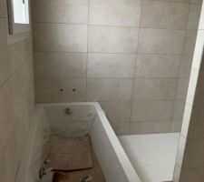 Faïence salle de bain