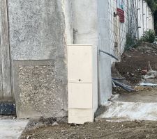 Boitier Enedis posé