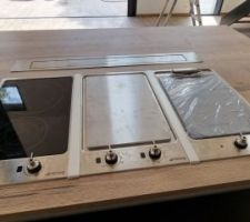 Les dominos de la cuisine : induction + Teppaniaky + Friteuse