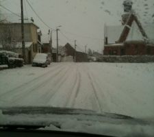 La route du retour, quel temps!!!