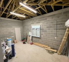 Garage à la fin des travaux