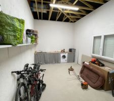 Garage aménagé