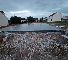 Ouf début des travaux