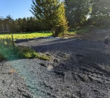 Piste d'accès réalisée