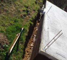 Goudronnage des parpaing du vide sanitaire
