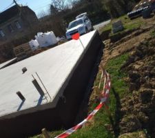 Goudronnage des parpaing du vide sanitaire
