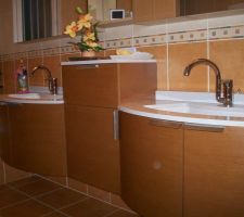 Erreur de pose dans la poign&eacute;e de la porte.