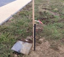 Installation robinet de chantier