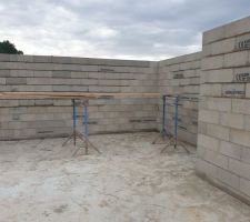 Murs sous-sol &agrave; 2200...