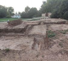 Suite et fin terrassement