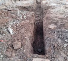 D&eacute;but  de chantier