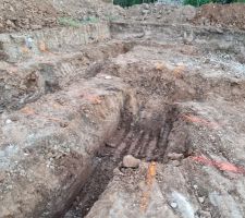 D&eacute;but  de chantier