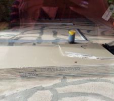 Rectifications des fissures de la dalle