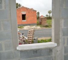 Appuis des fen&ecirc;tres pos&eacute;s