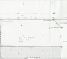 Plan g&eacute;om&egrave;tre du terrain