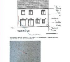[COFIDIM]Expertise contradictoire : Faux aplomb de 3.5 cm en façade arrière  + bullage de l'enduit
