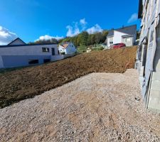 Avancement du terrassement