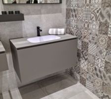 Carrelage Salle de bain familiale
