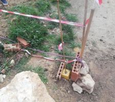 Borne 11 que geometrics m a dit avoir deplace mais elle n'a pas boug&eacute;