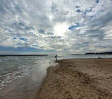 Plage ce matin