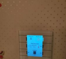 Glass Push-button II Smart chambre