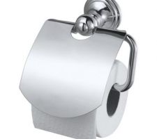 Porte-papier toilette rétro chromé Haceka Allure