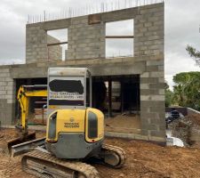 Terrassier à l'?uvre