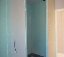 Douche à l'italienne, bac Wedi
1.20m²