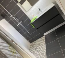 Salle d?eau chambre d?ami (manque porte de douche pour le moment)