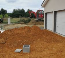 Terrassement en cours