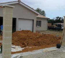Terrassement en cours