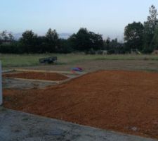 Terrassement en cours