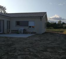 Terrassement en cours
