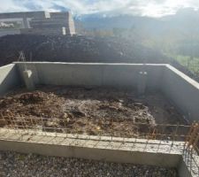 Fondations terrasse et blocage