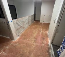 Primaire d?accrochage avant le ragréage