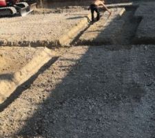 D&eacute;but des fondations