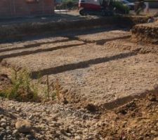 D&eacute;but des fondations