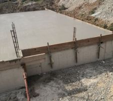 Dalles en cours de sechage