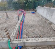 Tirage du sous dallage